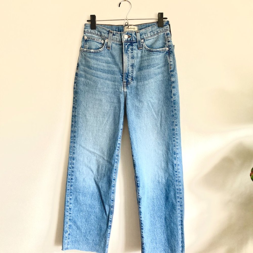 Madewell Perfect Vintage Wide-Leg Crop Jean Catlin - NWOT